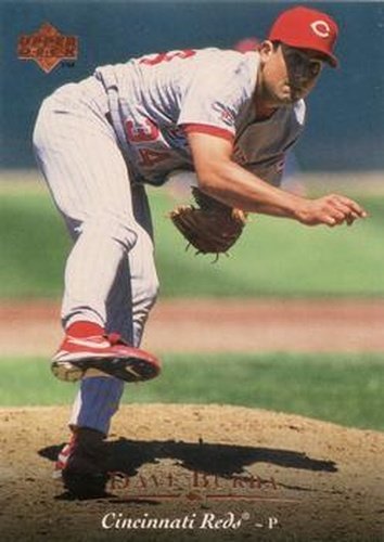 #488 Dave Burba - Cincinnati Reds - 1995 Upper Deck Baseball