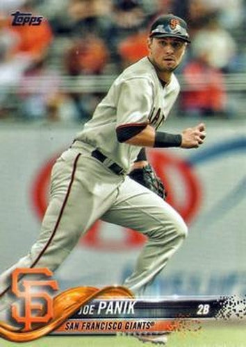 #488 Joe Panik - San Francisco Giants - 2018 Topps Baseball