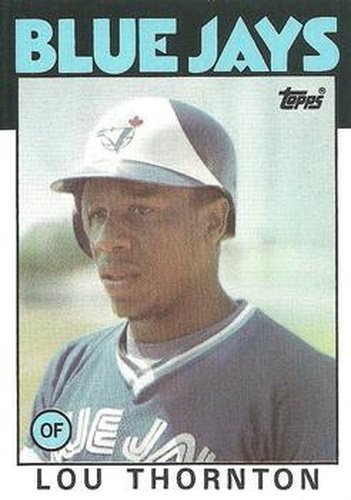 #488 Lou Thornton - Toronto Blue Jays - 1986 Topps Baseball
