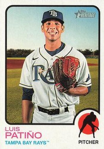 #488 Luis Patiño - Tampa Bay Rays - 2022 Topps Heritage Baseball