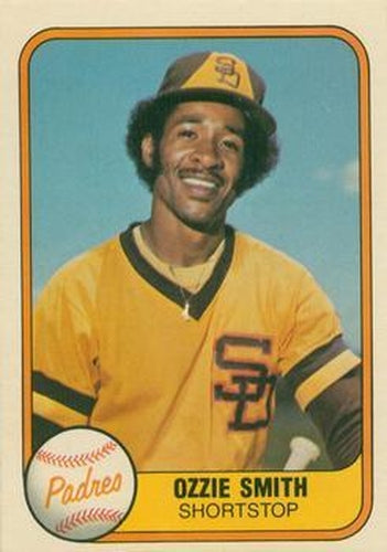 #488 Ozzie Smith - San Diego Padres - 1981 Fleer Baseball