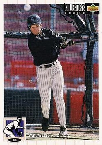 #488 Walt Weiss - Colorado Rockies - 1994 Collector's Choice Baseball