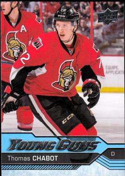#488 Thomas Chabot - Ottawa Senators - 2016-17 Upper Deck Hockey