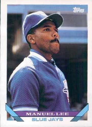 #488 Manuel Lee - Toronto Blue Jays - 1993 Topps Baseball