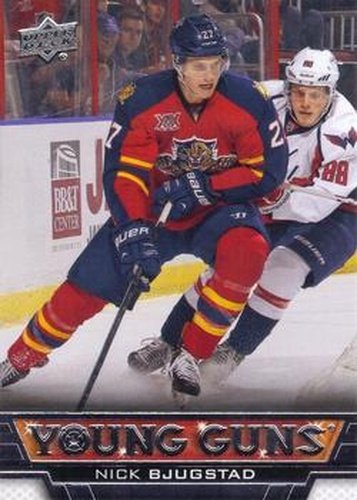 #488 Nick Bjugstad - Florida Panthers - 2013-14 Upper Deck Hockey
