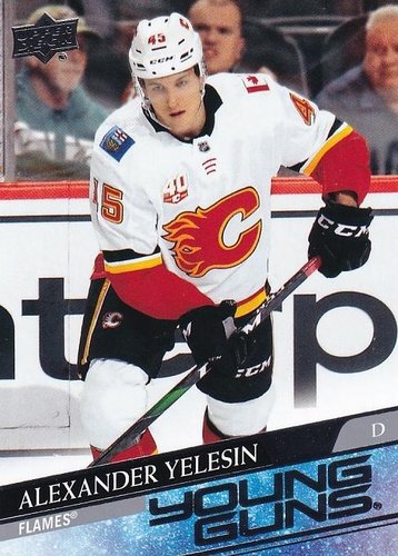 #488 Alexander Yelesin - Calgary Flames - 2020-21 Upper Deck Hockey