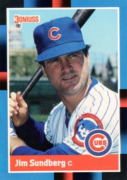 #488 Jim Sundberg - Chicago Cubs - 1988 Donruss Baseball