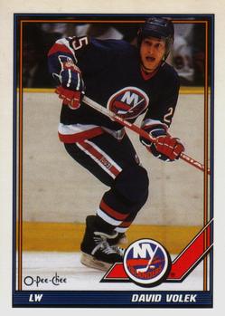 #488 David Volek - New York Islanders - 1991-92 O-Pee-Chee Hockey