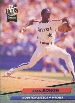 #488 Ryan Bowen - Houston Astros - 1992 Ultra Baseball