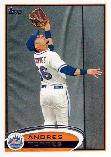 #489 Andres Torres - New York Mets - 2012 Topps Baseball