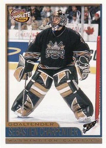 #489 Sebastien Charpentier - Washington Capitals - 2003-04 Pacific Complete Hockey