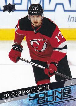 #489 Yegor Sharangovich - New Jersey Devils - 2020-21 Upper Deck Hockey