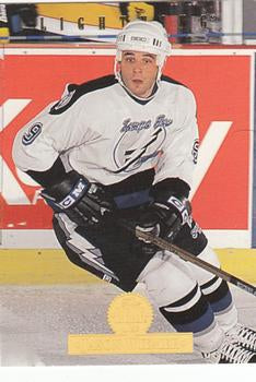 #489 Jason Wiemer - Tampa Bay Lightning - 1994-95 Leaf Hockey