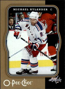 #489 Michael Nylander - Washington Capitals - 2007-08 O-Pee-Chee Hockey
