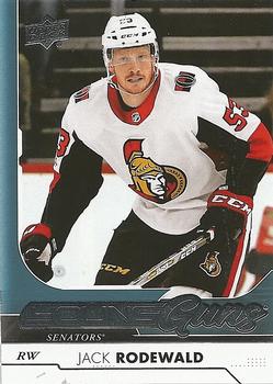 #489 Jack Rodewald - Ottawa Senators - 2017-18 Upper Deck Hockey
