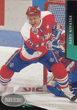 #489 Sylvain Cote - Washington Capitals - 1993-94 Parkhurst Hockey