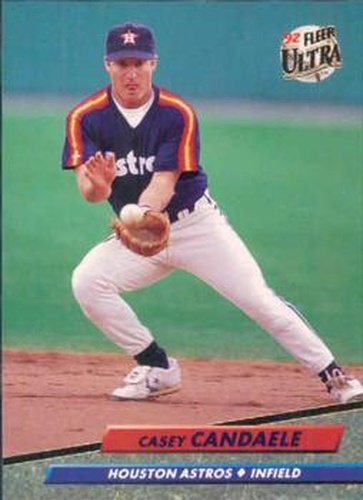 #489 Casey Candaele - Houston Astros - 1992 Ultra Baseball