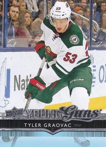 #489 Tyler Graovac - Minnesota Wild - 2014-15 Upper Deck Hockey