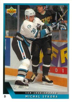 #489 Michal Sykora - San Jose Sharks - 1993-94 Upper Deck Hockey