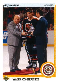 #489 Ray Bourque - Boston Bruins - 1990-91 Upper Deck Hockey