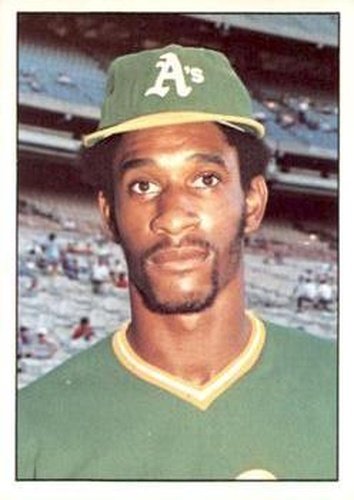 #489 Claudell Washington - Oakland Athletics - 1976 SSPC Baseball