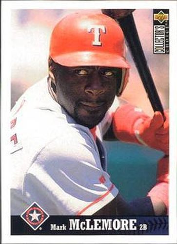 #489 Mark McLemore - Texas Rangers - 1997 Collector's Choice Baseball