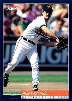#489 Mike Pagliarulo - Baltimore Orioles -1994 Score Baseball