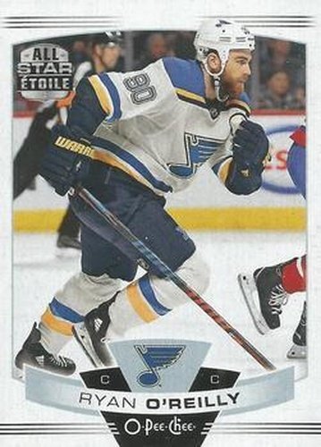 #489 Ryan O'Reilly - St. Louis Blues - 2019-20 O-Pee-Chee Hockey