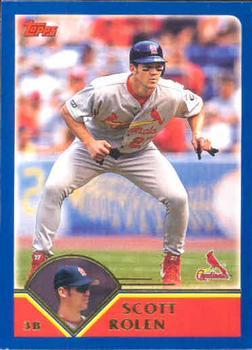 #489 Scott Rolen - St. Louis Cardinals - 2003 Topps Baseball