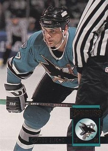 #489 Todd Elik - San Jose Sharks - 1993-94 Donruss Hockey