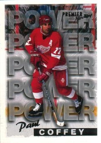 #489 Paul Coffey - Detroit Red Wings - 1994-95 O-Pee-Chee Premier Hockey