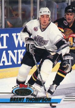 #489 Brent Thompson - Los Angeles Kings - 1993-94 Stadium Club Hockey