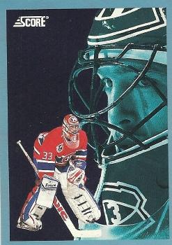 #489 Patrick Roy - Montreal Canadiens - 1992-93 Score Canadian Hockey