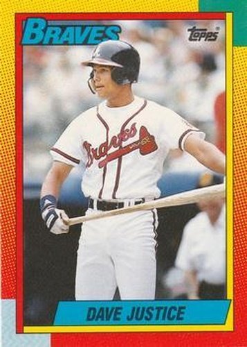 #48T Dave Justice - Atlanta Braves - 1990 Topps Traded Baseball