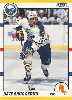 #48T Dave Snuggerud - Buffalo Sabres - 1990-91 Score Rookie and Traded Hockey