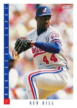 #48 Ken Hill - Montreal Expos - 1993 Score Baseball