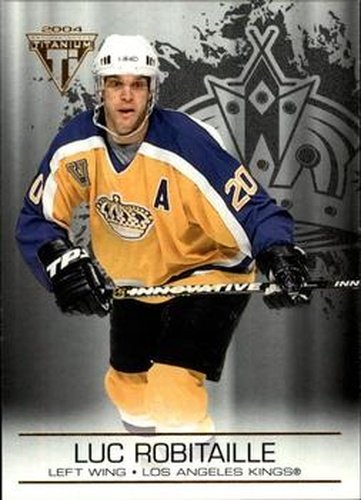 #48 Luc Robitaille - Los Angeles Kings - 2003-04 Pacific Private Stock Titanium Hockey