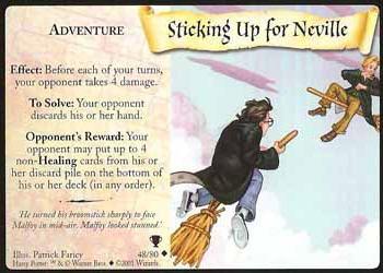 #48 Sticking Up for Neville - 2001 Harry Potter Quidditch cup