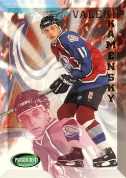 #48 Valeri Kamensky - Colorado Avalanche - 1995-96 Parkhurst International Hockey