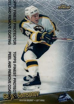 #48 Sergei Samsonov - Boston Bruins - 1998-99 Finest Hockey