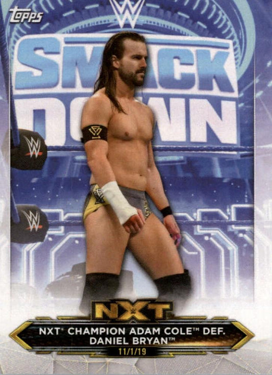 #48 Adam Cole / Daniel Bryan - 2020 Topps WWE NXT Wrestling