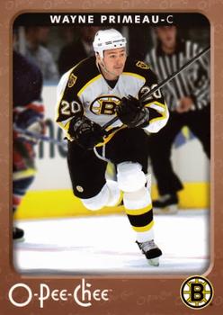 #48 Wayne Primeau - Boston Bruins - 2006-07 O-Pee-Chee Hockey