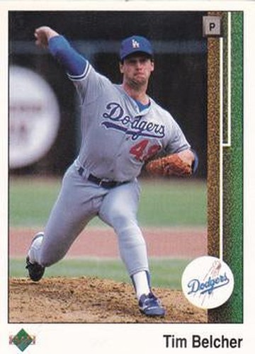 #648 Tim Belcher - Los Angeles Dodgers - 1989 Upper Deck Baseball