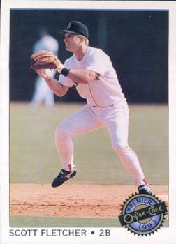 #48 Scott Fletcher - Boston Red Sox - 1993 O-Pee-Chee Premier Baseball