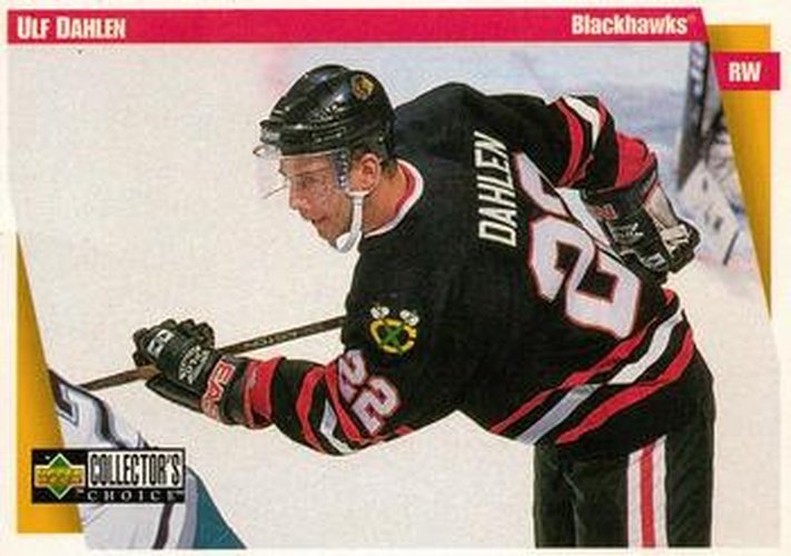 #48 Ulf Dahlen - Chicago Blackhawks - 1997-98 Collector's Choice Hockey
