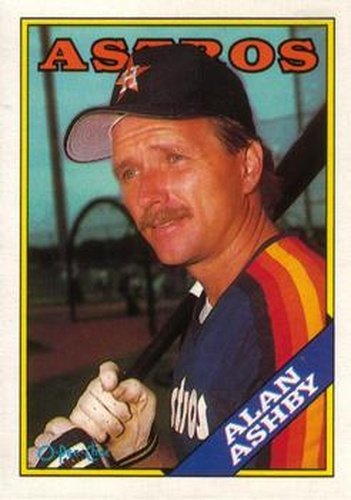 #48 Alan Ashby - Houston Astros - 1988 O-Pee-Chee Baseball