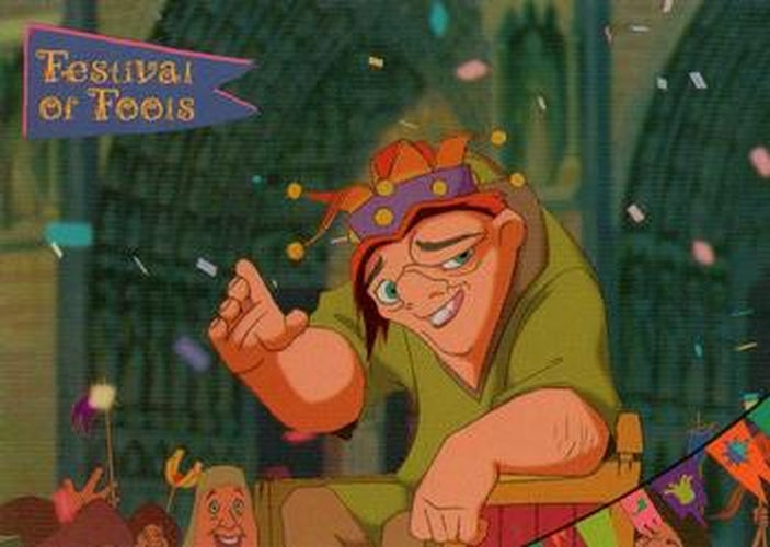 #48 Crowned King of Fools, Quasimodo - 1996 Skybox Hunchback of Notre Dame