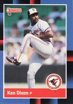 #48 Ken Dixon - Baltimore Orioles - 1988 Donruss Baseball