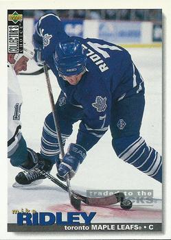 #48 Mike Ridley - Vancouver Canucks - 1995-96 Collector's Choice Hockey
