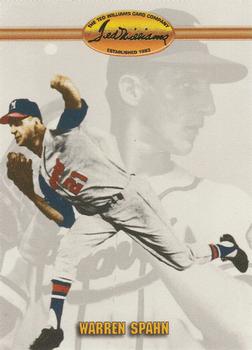 #48 Warren Spahn - Milwaukee Braves - 1993 Ted Williams Baseball